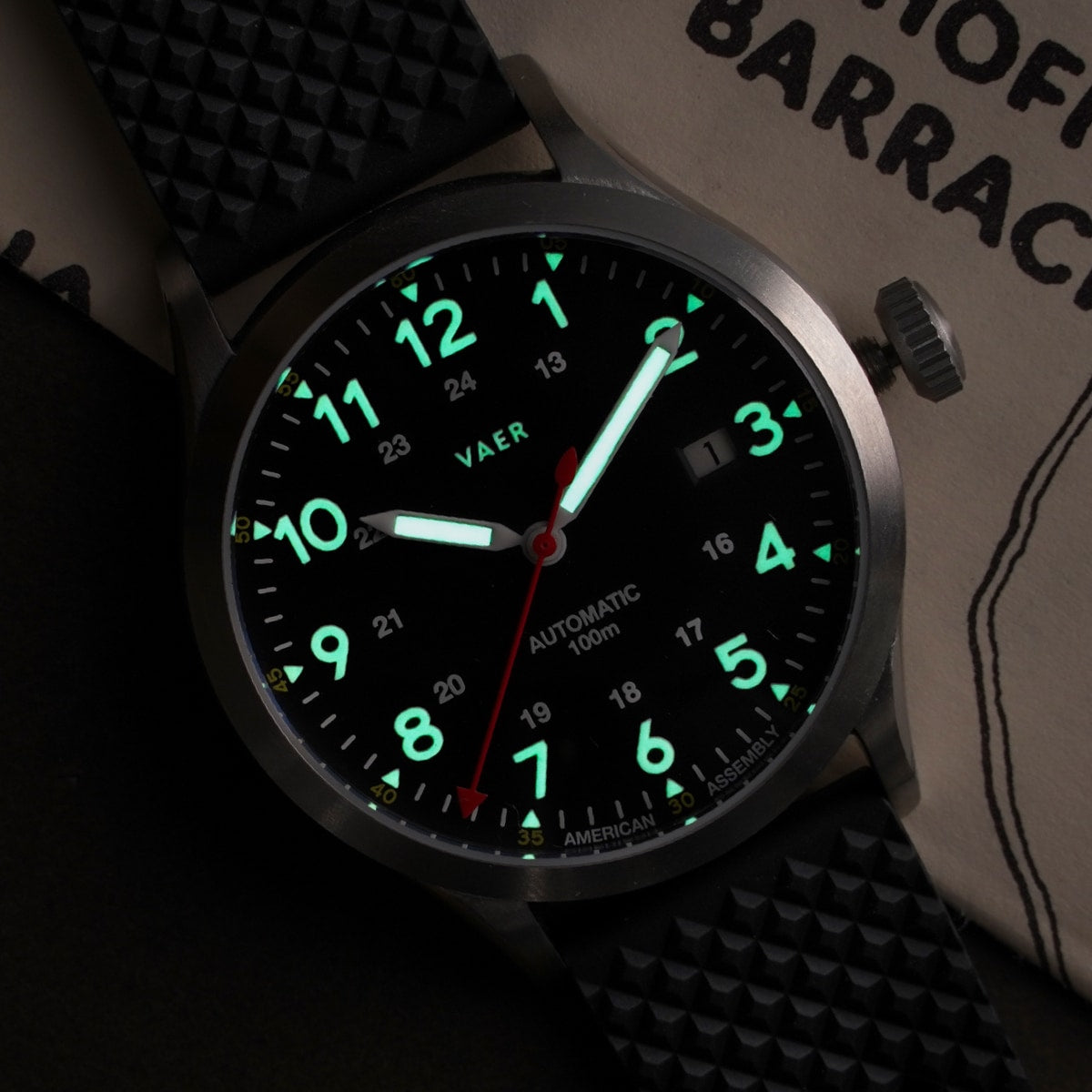 A5 Field Black Auto - 40mm USA
