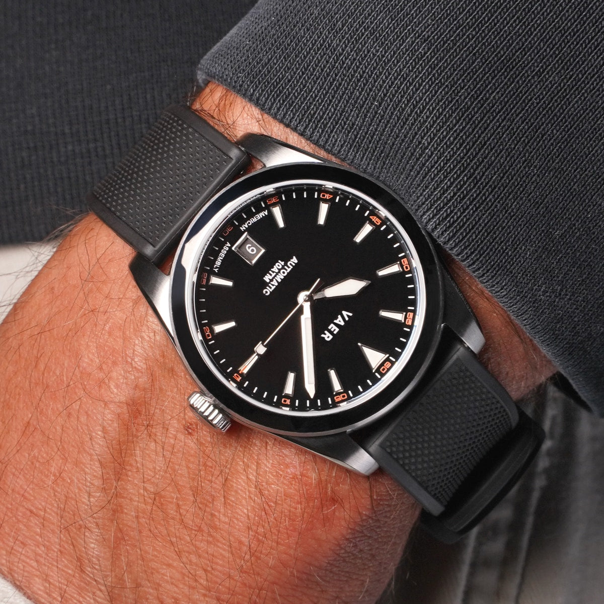 A5 Atlas Black Auto - 38mm USA