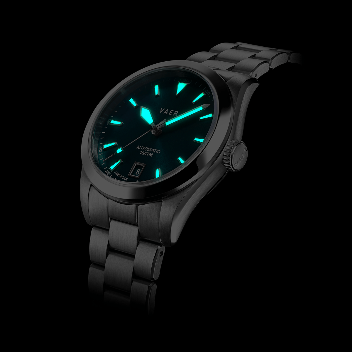 A5 Atlas Green Auto - 38mm USA